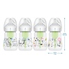 image:imageDr Browns AntiColic Options WideNeck Baby Bottle Designer Edition Bottles Ocean Decos 9 oz270 mL Level 1 Nipple 0m 2Pack2Pack  5 oz  Jungle
