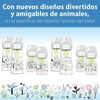 image:imageDr Browns AntiColic Options WideNeck Baby Bottle Designer Edition Bottles Ocean Decos 9 oz270 mL Level 1 Nipple 0m 2Pack2Pack  5 oz  Jungle