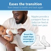 image:imageDr Browns AntiColic Options WideNeck Baby Bottle Designer Edition Bottles Ocean Decos 9 oz270 mL Level 1 Nipple 0m 2Pack2Pack  9 oz  Ocean