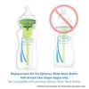 image:imageDr Browns AntiColic Options WideNeck Replacement Vent Kit for 9 oz270 mL Bottles 2 Pack2 Count Pack of 1