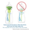 image:imageDr Browns AntiColic Options WideNeck Replacement Vent Kit for 9 oz270 mL Bottles 2 Pack6 Piece Set Pack of 2