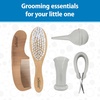 image:imageDr Browns Baby Care Essentials Kit Nail Scissors with Case Nasal Aspirator Cradle Cap Brush and Comb BPAFreeEssentials Care Kit  5piece