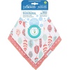 image:imageDr Browns Baby Dr Browns Baby Bandana Bib With Snapon Removable Teether Teething amp Drooling 3mDots  Feathers
