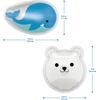 image:imageDr Browns Cold Comfort Compress Baby Ice Pack Freezable Reusable First Aid Pain Relief for Kids Polar Bear and Whale BPA Free  2PackSmall