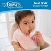 image:imageDr Browns Designed to Nourish Fresh Firsts Silicone Feeder Grey One SizeMint  Gray