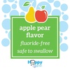 image:imageDr Browns FluorideFree Baby Toothpaste Infant amp Toddler Oral Care Strawberry 1Pack 14oz40g 03 YearsApple Pear
