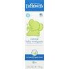 image:imageDr Browns FluorideFree Baby Toothpaste Infant amp Toddler Oral Care Strawberry 1Pack 14oz40g 03 YearsApple Pear