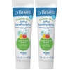 image:imageDr Browns FluorideFree Baby Toothpaste Infant amp Toddler Oral Care Strawberry 1Pack 14oz40g 03 YearsApple Pear