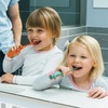 image:imageDr Browns FluorideFree Baby Toothpaste Infant amp Toddler Oral Care Strawberry 1Pack 14oz40g 03 YearsApple Pear