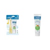 image:imageDr Browns FluorideFree Baby Toothpaste Infant amp Toddler Oral Care Strawberry 1Pack 14oz40g 03 YearsStrawberry