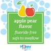image:imageDr Browns FluorideFree Baby Toothpaste Infant and Toddler Oral Care 14oz40g 03 Years Apple Pear 3PackApple Pear