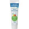 image:imageDr Browns FluorideFree Baby Toothpaste Infant and Toddler Oral Care 14oz40g 03 Years Apple Pear 3PackApple Pear