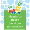 image:imageDr Browns FluorideFree Baby Toothpaste Infant and Toddler Oral Care 14oz40g 03 Years Apple Pear 3PackMixed Fruit