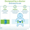 image:imageDr Browns Infant Gripebelt Heated Belly Band Soothe Babys Tummy with Gentle Warmth and Compression Lamb 0mLamb