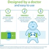 image:imageDr Browns Infant Gripebelt Heated Belly Band Soothe Babys Tummy with Gentle Warmth and Compression Lamb 0mPanda