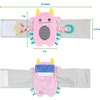 image:imageDr Browns Infant Gripebelt Heated Belly Band Soothe Babys Tummy with Gentle Warmth and Compression Lamb 0mPink Monster