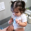 image:imageDr Browns InfanttoToddler Toothbrush Elephant Blue 03 Years1 Count Pack of 1