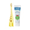 image:imageDr Browns InfanttoToddler Toothbrush Giraffe amp Strawberry Toothpaste Set1 Count Pack of 2