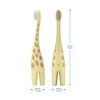 image:imageDr Browns InfanttoToddler Toothbrush Giraffe1 Count Pack of 2