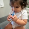 image:imageDr Browns InfanttoToddler Toothbrush Set 14 Ounce Blue