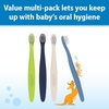 image:imageDr Browns InfanttoToddler Toothbrush Set Soft amp Gentle Manual Toothbrushes for Baby PinkEcruPurpleDark Green BPA Free 03 Years  4Pack4Pack  GreenDark BlueEcruBlue