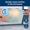 image:imageDr Browns Microwave Steam Sterilizer Bag for Baby Bottles Breast Pump Parts amp Other Toddler Accessories 100 Silicone Reusable Sterilizing BagSterilizer Bag
