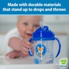 image:imageDr Browns Milestones Babys First Straw Cup Training Cup with Weighted Straw 9 oz270 mL BPAfree 6m Dark Blue 1PackBlue  Green  2Pack