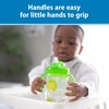 image:imageDr Browns Milestones Babys First Straw Cup Training Cup with Weighted Straw 9 oz270 mL BPAfree 6m Dark Blue 1PackBlue  Green  2Pack