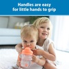 image:imageDr Browns Milestones Babys First Straw Cup Training Cup with Weighted Straw 9 oz270 mL BPAfree 6m Dark Blue 1PackCoral  1Pack