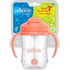 image:imageDr Browns Milestones Babys First Straw Cup Training Cup with Weighted Straw 9 oz270 mL BPAfree 6m Dark Blue 1PackCoral  1Pack