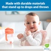 image:imageDr Browns Milestones Babys First Straw Cup Training Cup with Weighted Straw 9 oz270 mL BPAfree 6m Dark Blue 1PackCoral  Olive  2Pack