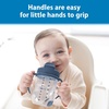 image:imageDr Browns Milestones Babys First Straw Cup Training Cup with Weighted Straw 9 oz270 mL BPAfree 6m Dark Blue 1PackDark Blue  12Pack