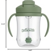 image:imageDr Browns Milestones Babys First Straw Cup Training Cup with Weighted Straw 9 oz270 mL BPAfree 6m Dark Blue 1PackOlive Green  1Pack