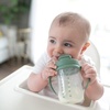 image:imageDr Browns Milestones Babys First Straw Cup Training Cup with Weighted Straw 9 oz270 mL BPAfree 6m Dark Blue 1PackOlive Green  1Pack