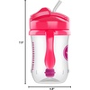 image:imageDr Browns Milestones Babys First Straw Cup Training Cup with Weighted Straw 9 oz270 mL BPAfree 6m Dark Blue 1PackPink  Purple  2Pack