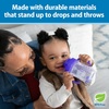 image:imageDr Browns Milestones Babys First Straw Cup Training Cup with Weighted Straw 9 oz270 mL BPAfree 6m Dark Blue 1PackPink  Purple  2Pack