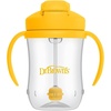 image:imageDr Browns Milestones Babys First Straw Cup Training Cup with Weighted Straw 9 oz270 mL BPAfree 6m Dark Blue 1PackVintage Yellow  1Pack