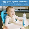 image:imageDr Browns Milestones Options Sippy Spouts Narrow Soft 100 Silicone Baby Bottle Sippy Spout 6m 2 Count2 Count Pack of 1