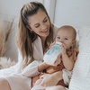 image:imageDr Browns Natural Flow AntiColic Options WideNeck Baby Bottles 9 oz270 mL with Level 1 Slow Flow Nipple 4 Count 0m1Pack  9oz  Clear