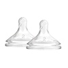image:imageDr Browns Natural Flow AntiColic Options WideNeck Baby Bottles 9 oz270 mL with Level 1 Slow Flow Nipple 4 Count 0m4Pack  9oz  MorningNight Deco