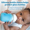 image:imageDr Browns Natural Flow AntiColic Options WideNeck Glass Baby Bottles 5 oz150 mL with Level 1 Slow Flow Nipple 3 Pack 0m5 oz  1 Pack
