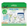 image:imageDr Browns Natural Flow AntiColic Options WideNeck Glass Baby Bottles 5 oz150 mL with Level 1 Slow Flow Nipple 3 Pack 0mStarter Set  WideNeck Glass
