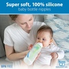 image:imageDr Browns Natural Flow Level 2 Narrow Baby Bottle Silicone Nipple Medium Flow 3m 100 Silicone Bottle Nipple 6 Count1 Preemie Flow  Slowest Flow  0m Pack of 12