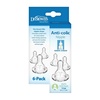 image:imageDr Browns Natural Flow Level 2 Narrow Baby Bottle Silicone Nipple Medium Flow 3m 100 Silicone Bottle Nipple 6 CountYCut  Ideal for Thicker Liquid  9m Pack of 12