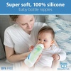 image:imageDr Browns Natural Flow Level 2 Narrow Baby Bottle Silicone Nipple Medium Flow 3m 100 Silicone Bottle Nipple 6 CountYCut  Ideal for Thicker Liquid  9m