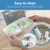 image:imageDr Browns Natural Flow Level 2 Narrow Baby Bottle Silicone Nipple Medium Flow 3m 100 Silicone Bottle Nipple 6 CountYCut  Ideal for Thicker Liquid  9m