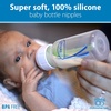 image:imageDr Browns Natural Flow Level T Narrow Baby Bottle Nipple Newborn Slow Flow 0m 100 Silicone 6Pack