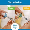 image:imageDr Browns Pacidose Liquid Medicine Dispenser for Babies and Toddlers Oral Syringe and Two Bulb Sizes 06 m and 618 m BPAFree2 Count Pack of 1