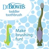 image:imageDr Browns Toddler Toothbrush Dinosaur Green 1Pack1 Count Pack of 1
