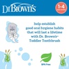 image:imageDr Browns Toddler Toothbrush Dinosaur Green 1Pack1 Count Pack of 1